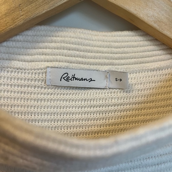 Reitmans Mockneck Cold Shoulder Knit Sweater - Picture 2 of 3